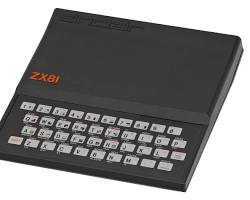 Le Sinclair ZX81